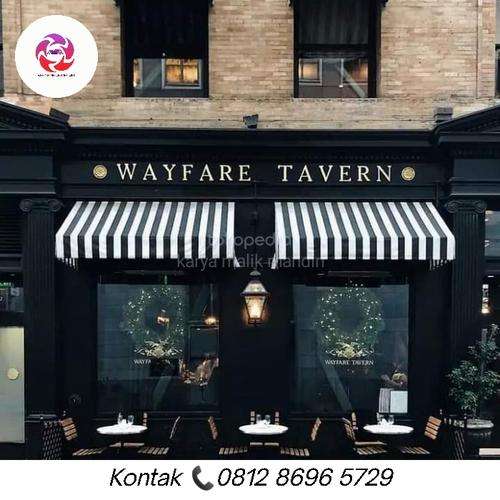 Kanopi Kain Cafe: Mengubah Ruang Luar Menjadi Oase Estetika dan Kenyamanan